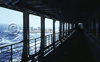 Strathnaver Promenade Deck 24Jan 1962